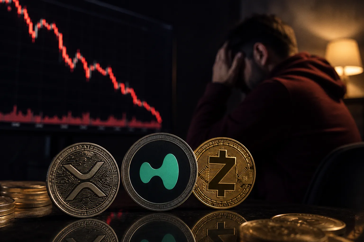 Bearish Signals for XRP, HYPE, and ZEC as Altcoin Momentum Fades